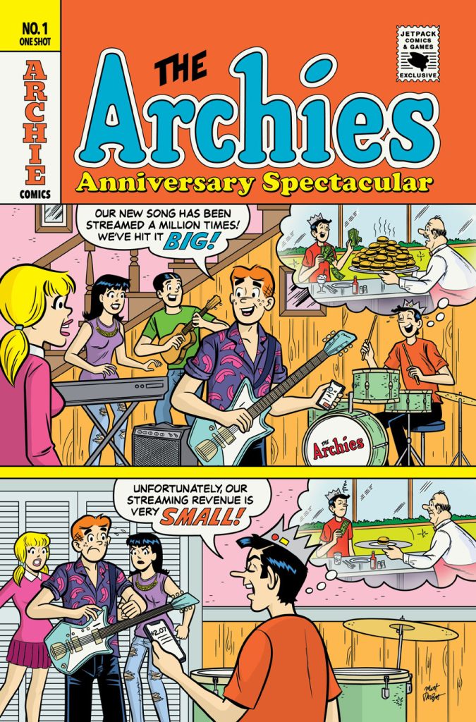 ARCHIES ANNIVERSARY SPECTACULAR (MATT TALBOT JETPACK COMICS EXCLUSIVE ...