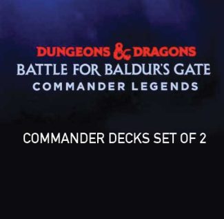 MAGIC COMMANDER LEGENDS BALDUR’S GATE COMMANDER DECKS Set Of 4
