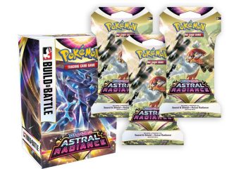 Pokemon: ASTRAL RADIANCE PRERE BUILD & BATTLE PACK W/3 Boosters