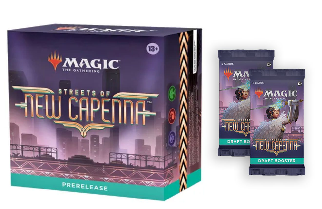 MAGIC STREETS OF NEW CAPENNA PRERELEASE PACKS w/2 boosters