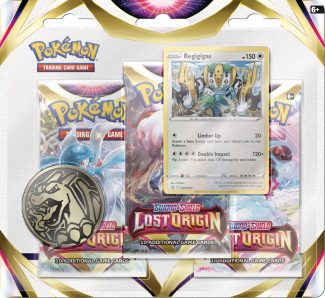 LOST ORIGIN 3 Pack Blister W/coin & Card