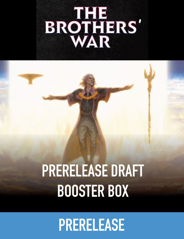 MAGIC THE BROTHER’S WAR PRERELEASE DRAFT BOOSTER BOX