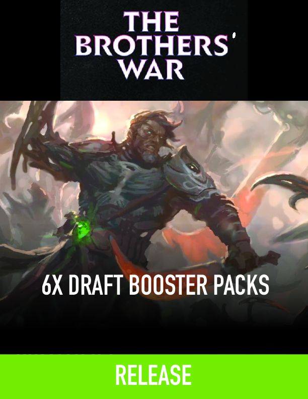 MAGIC THE BROTHER’S WAR 6x draft booster packs