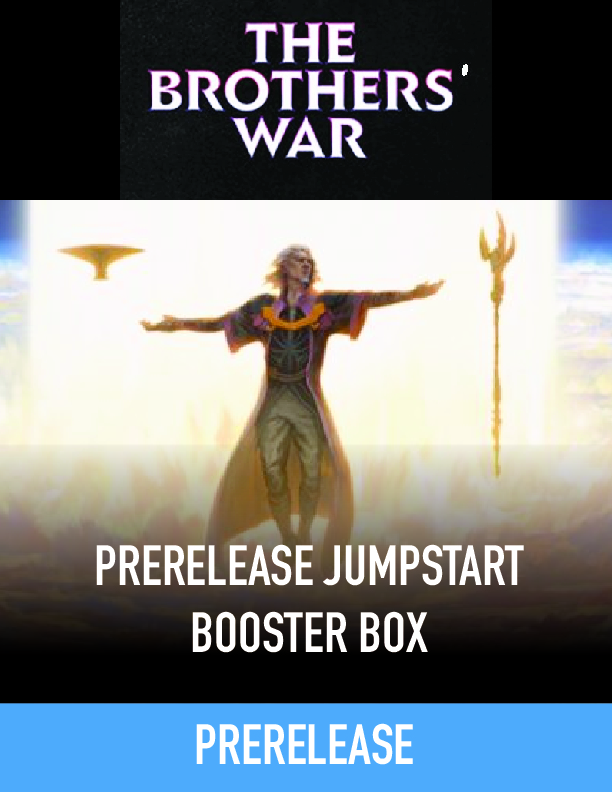 MAGIC THE BROTHER’S WAR PRERELEASE JUMPSTART BOOSTER BOX