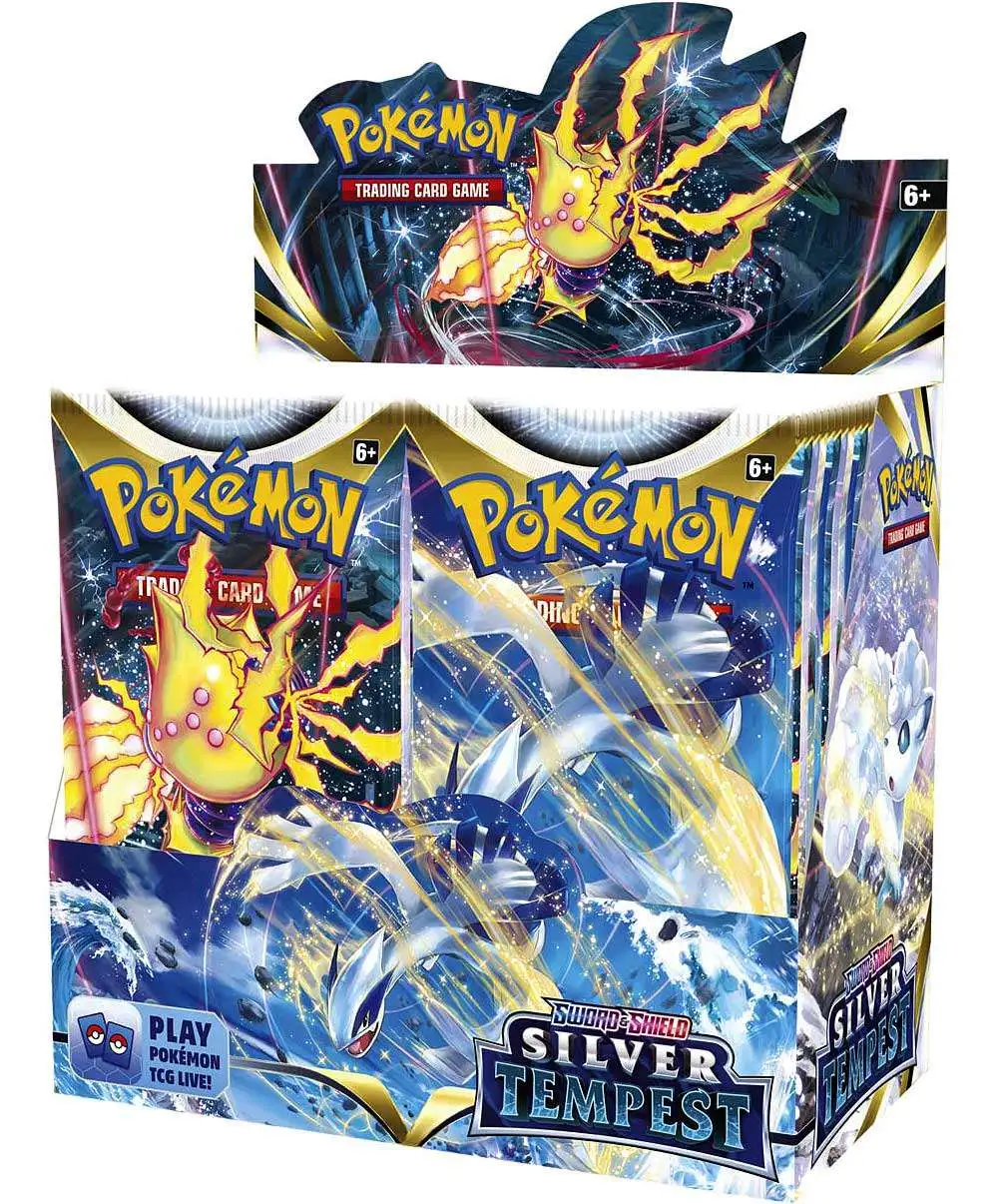 POKEMON SILVER TEMPEST BOOSTER BOX (that’s 36 packs)