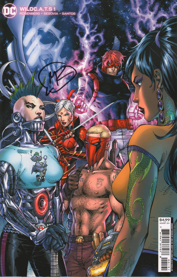 WILDCATS #1 Variant Cover C (Jim Lee signed by Matthew Rosenberg)