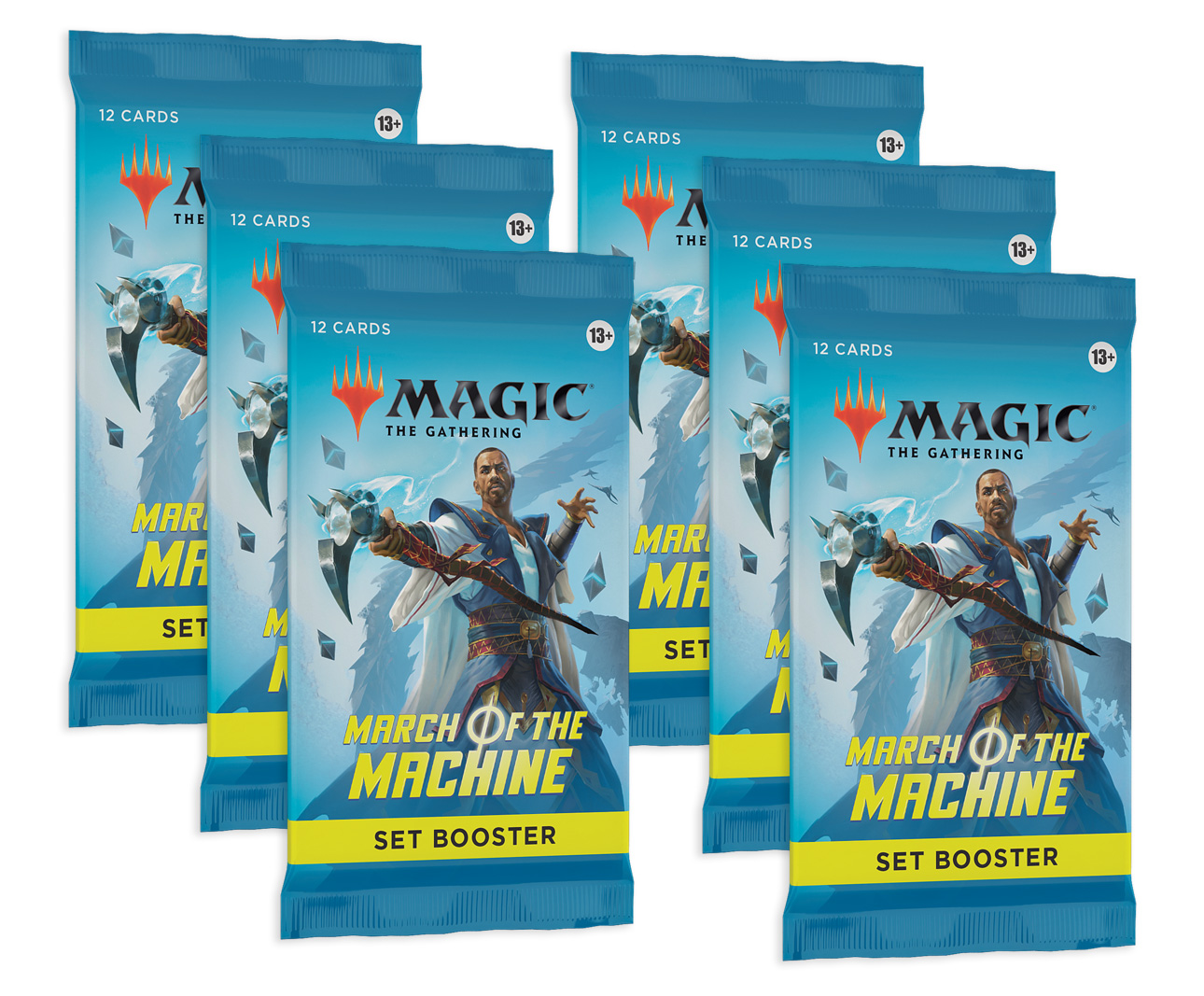 MAGIC MARCH OF THE MACHINE 6x SET booster packs