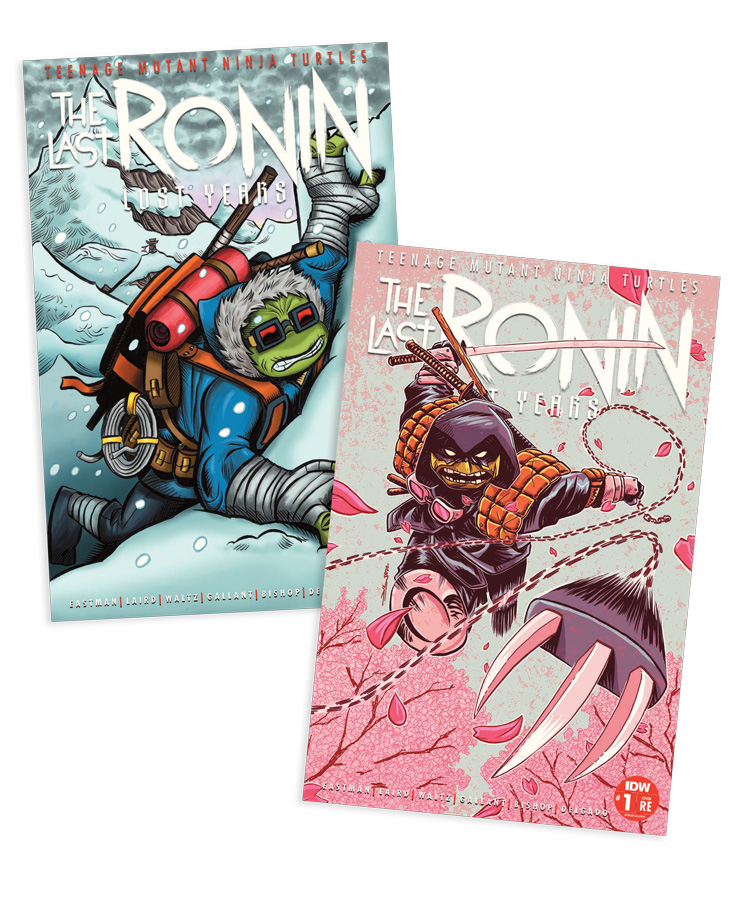 TMNT LAST RONIN LOST YEARS #1 (Set of both Jetpack A & B covers)