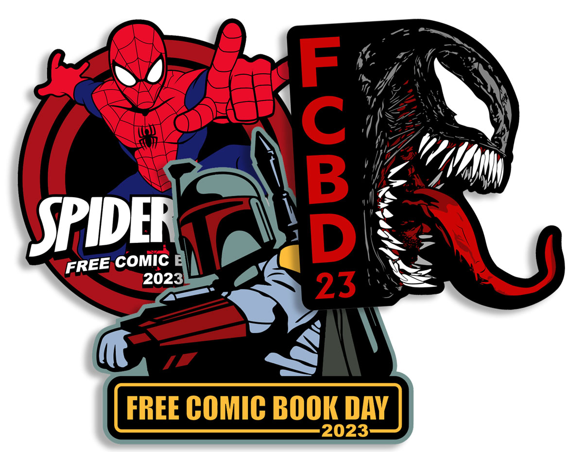 2023 FCBD limited edition PATCHES SET OF 3