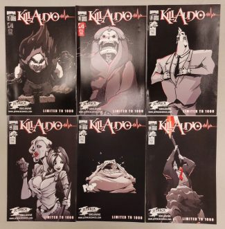 KILL AUDIO 1-6 SET Coheed and Cambria CLAUDIO SANCHEZ JETPACK COMICS EXCLUSIVE*