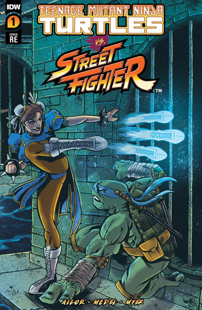 TEENAGE MUTANT NINJA TURTLES vs STREET FIGHTER (RICH WOODALL JETPACK ...