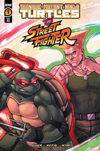 TEENAGE MUTANT NINJA TURTLES vs STREET FIGHTER #1 (OF 5)(CVR E 50 COPY INCV BEALS) SHIPS JUNE'S END