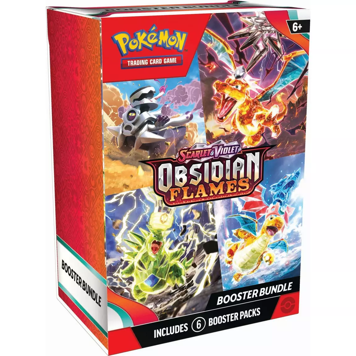 POKEMON Scarlet & Violet: Obsidian Flames Booster Bundle (this is 6 booster packs boxed) – Available/Shipping 8/7