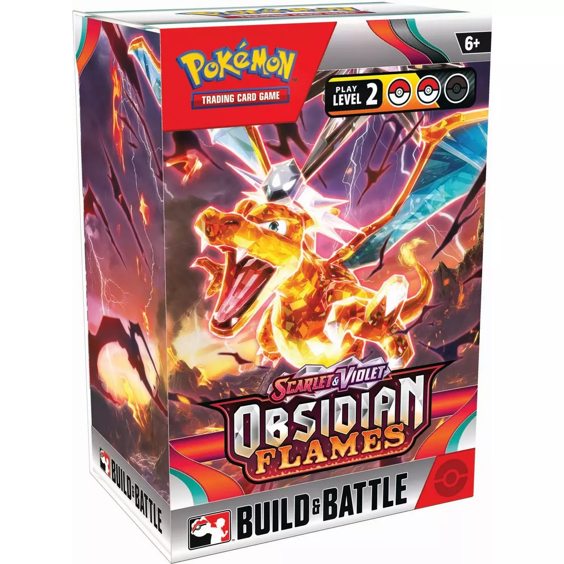 POKEMON Scarlet & Violet: Obsidian Flames PRERELEASE TAKE HOME BUILD & BATTLE PACK (SOLO) – Available 7/29/23 & Shipping 8/7