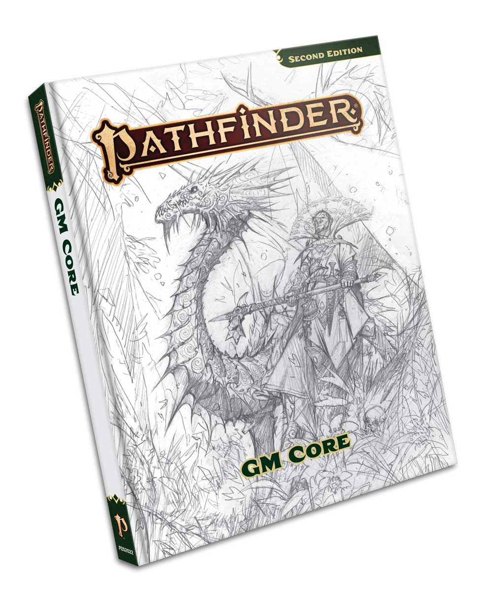 Pathfinder RPG 2E: GM Core Rulebook (Hardcover Sketch Cover Edition) – Ships Late October / Early November 2023
