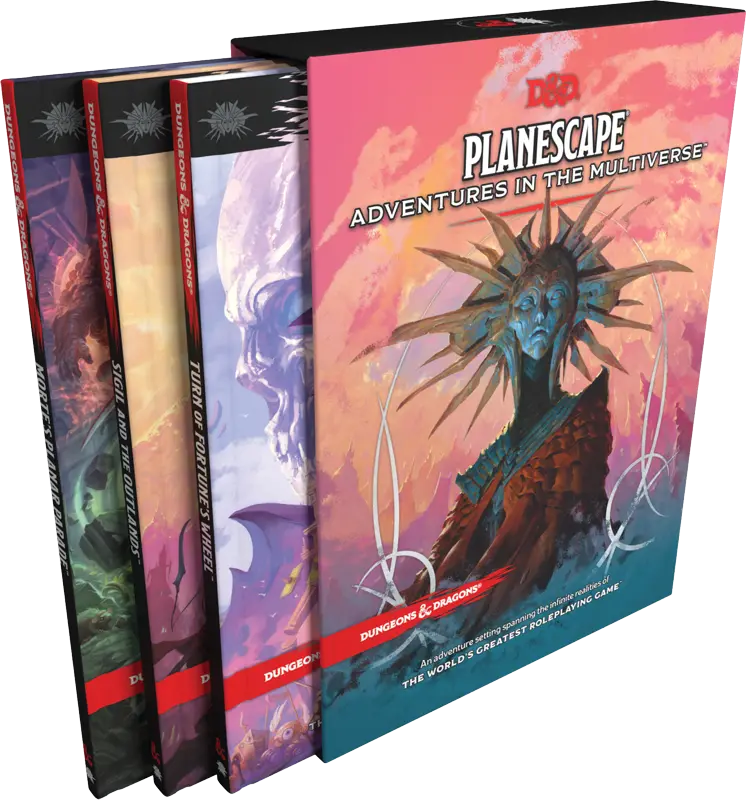 Dungeons & Dragons 5th Edition Planescape: Adventures in the Multiverse (Standard Cover) – Ships aprx last week of October
