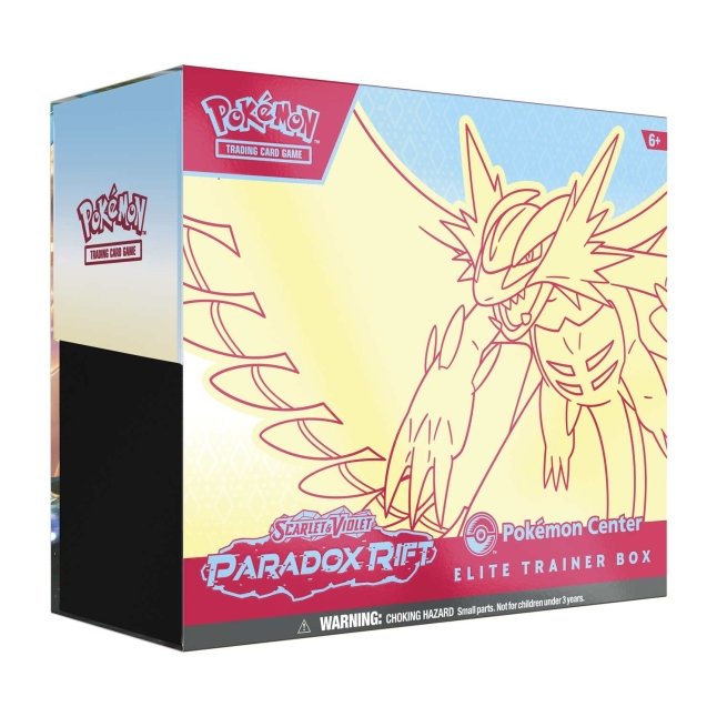 POKEMON SCARLET & VIOLET—PARADOX RIFT ELITE TRAINER BOX – Shipping 10/30/23