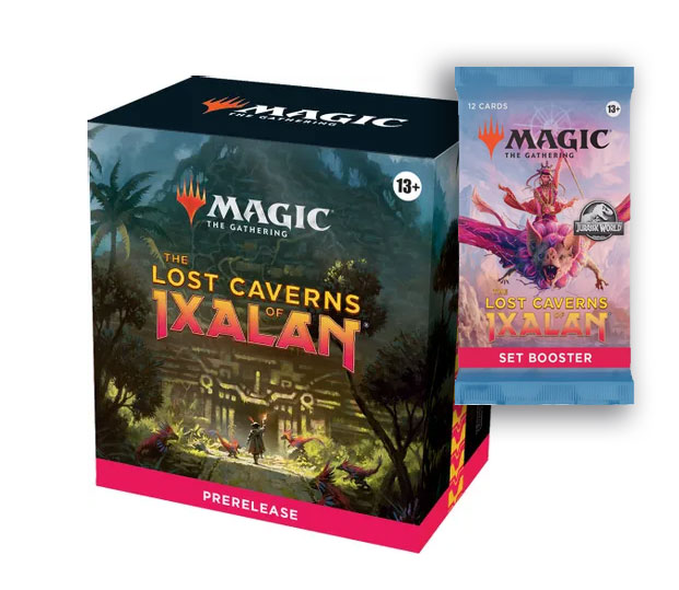 Magic The Gathering: LOST CAVERNS OF IXALAN TAKE HOME PRERELEASE PACK W/ 1 SET BOOSTER  – Shipping 11/10