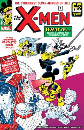 DISNEY 100 YEARS '24 CLASSIC X-MEN #1 VARIANT COVER – (Amazing Spider-Man #43 ships 2/14/24)