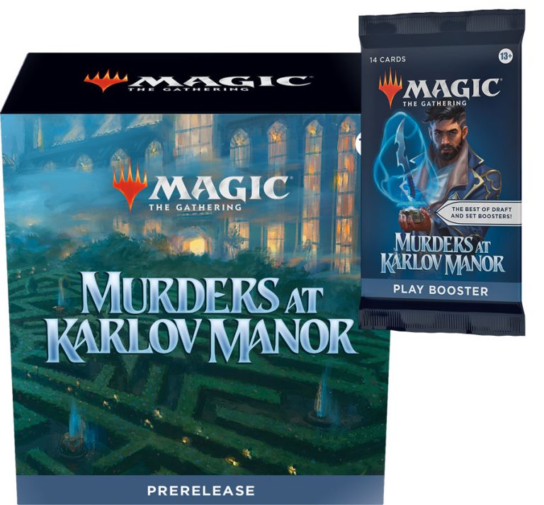 MAGIC THE GATHERING: MURDERS AT KARLOV MANOR TAKE HOME PRERELEASE PACK ...