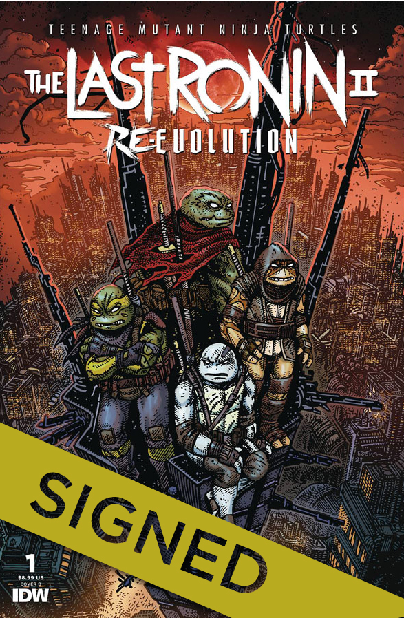 TMNT THE LAST RONIN II RE EVOLUTION (1/500 Cover B Eastman & Waltz 1 per store variant) – Current Offer – $375