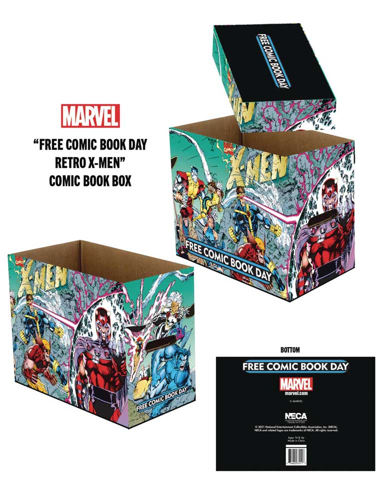 FCBD 2024: MARVEL X-MEN SHORT COMIC STORAGE BOX (LOCAL PICKUP ONLY)