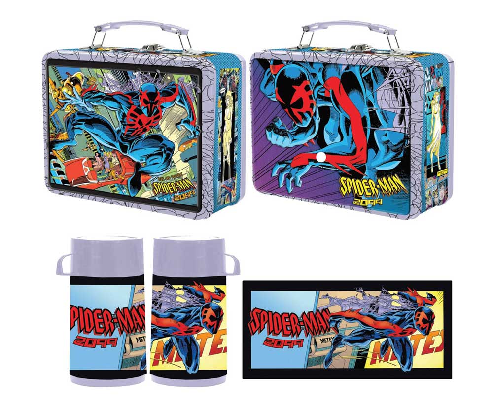 FCBD 2024: TIN TITANS SPIDER-MAN 2099 PX LUNCH BOX (LOCAL PICKUP ONLY)