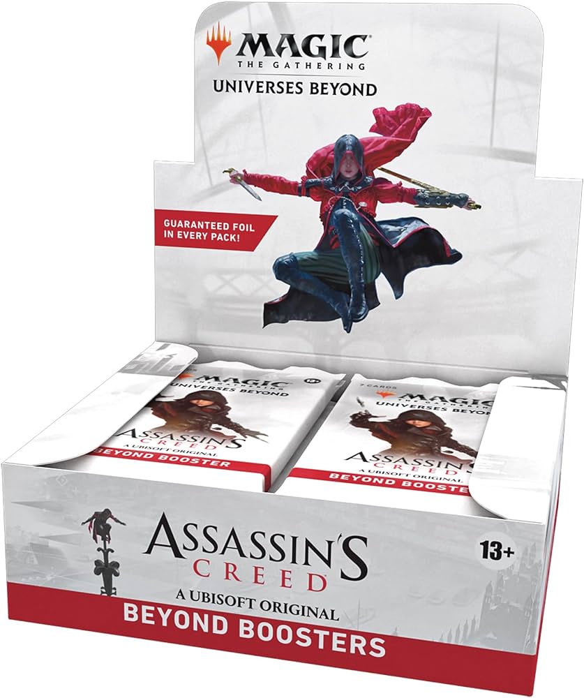 MAGIC THE GATHERING: ASSASSIN’S CREED BOOSTER BOX – SHIPS 7/5/2024