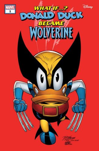 WHAT IF…? DONALD DUCK BECAME WOLVERINE #1 (RON LIM COVER) - (ships Early August)