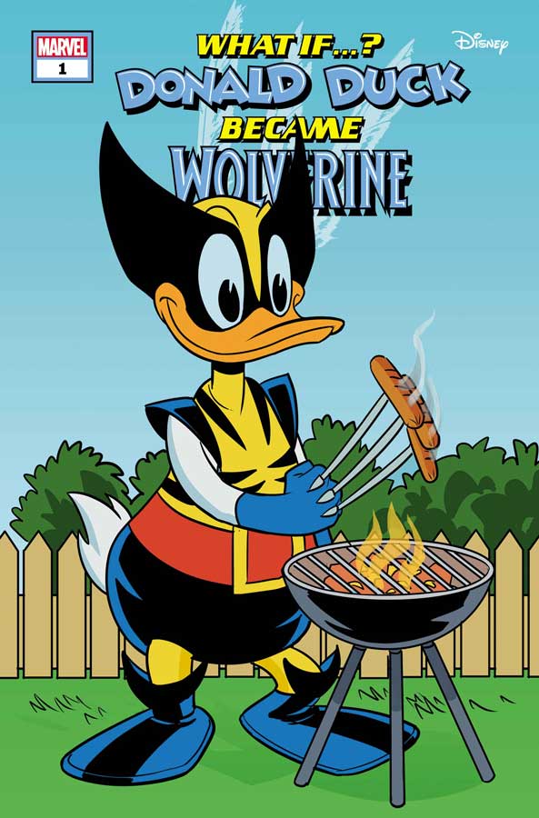 WHAT IF…? DONALD DUCK BECAME WOLVERINE #1 (PHIL NOTO COVER) – (ships Early August)