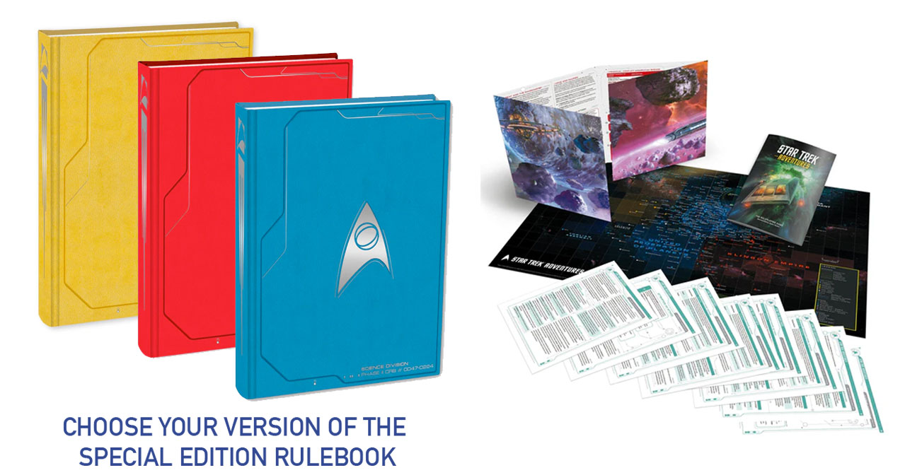 Star Trek Adventures 2nd Edition Special Edition Core Rulebook + Toolkit (Ships September 2024)