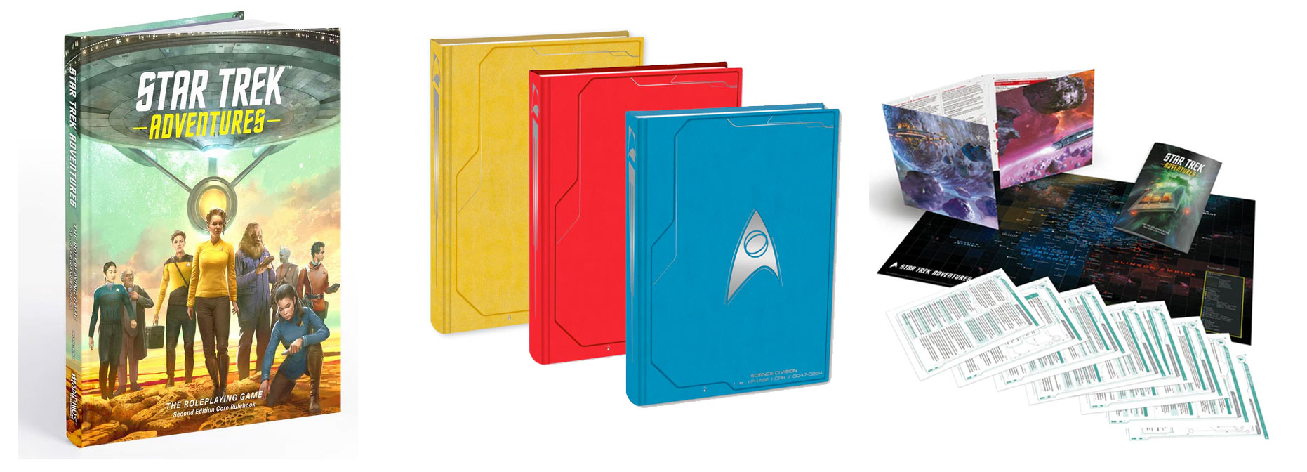 Star Trek Adventures 2nd Edition Core Rulebook + 3x Special Edition Rulebooks + Toolkit (Ships September 2024)