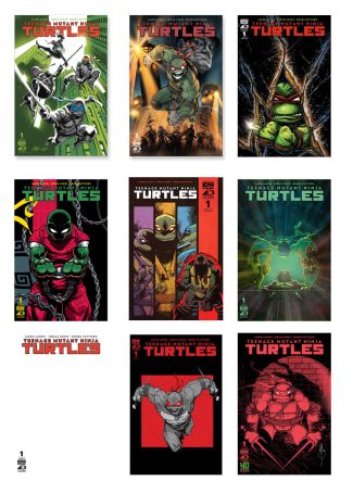 TEENAGE MUTANT NINJA TURTLES 2024 #1 (A - H + 40th an Covers) - Ships 07/24/2024