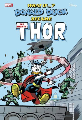 MARVEL & DISNEY: WHAT IF…? DONALD DUCK BECAME THOR #1 (STANDARD LORENZO PASTROVICCHIO Cover) - (ships 9/4/24)