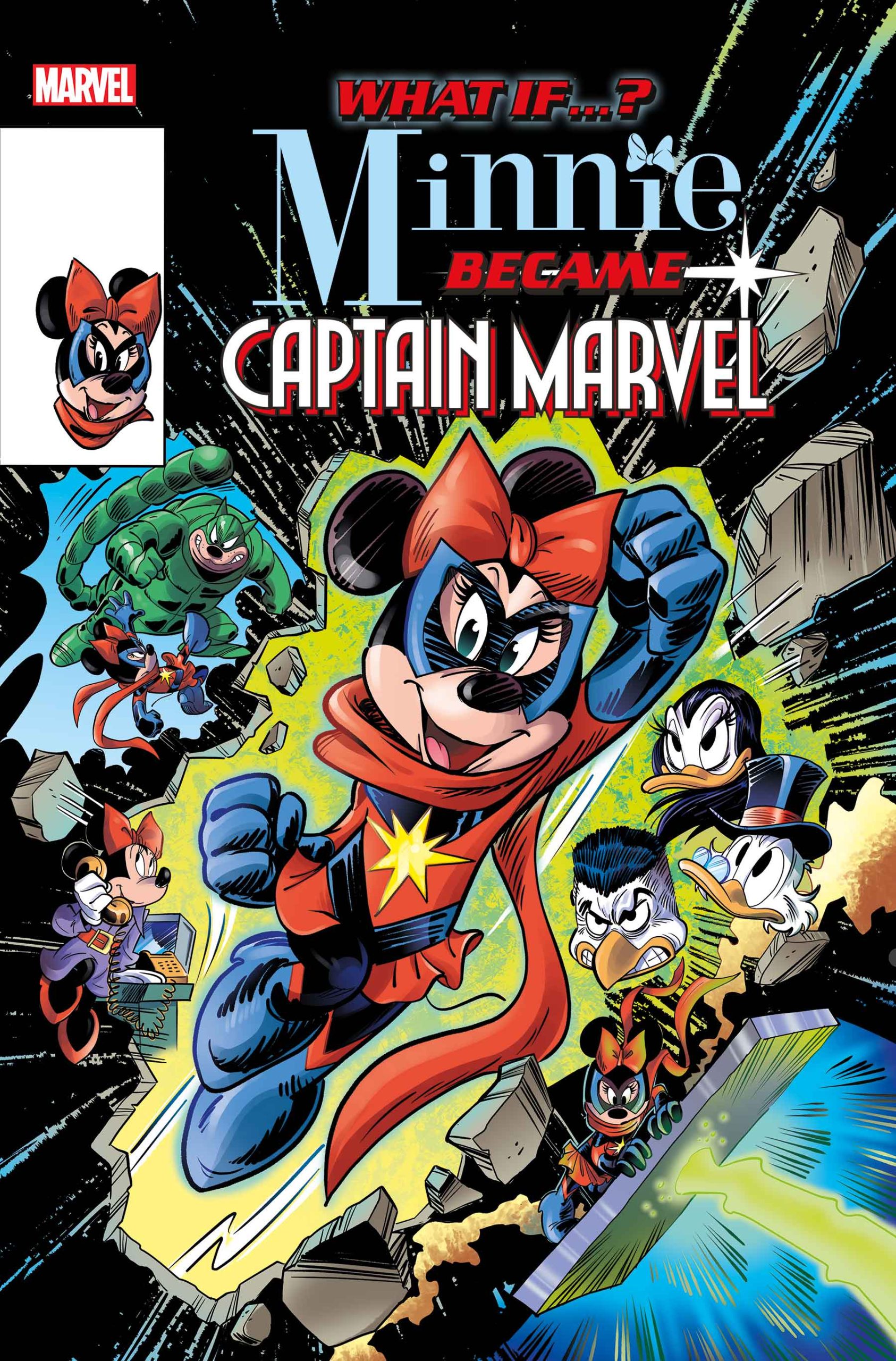 WHAT IF MINNIE BECAME CAPTAIN MARVEL #1 – aprx last week of November