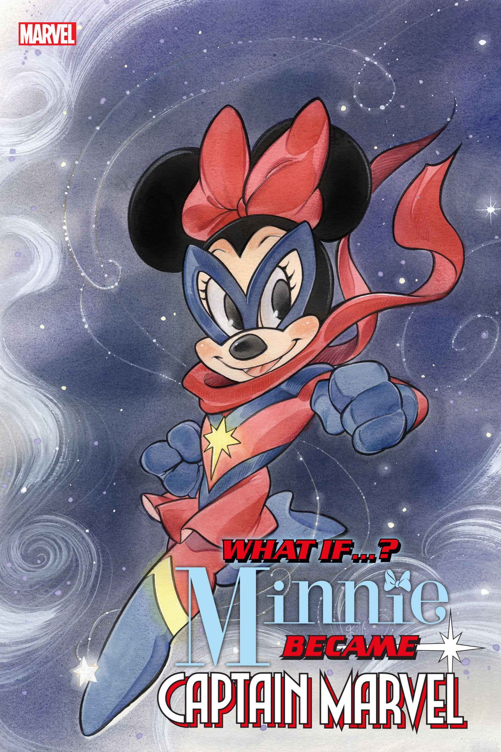 WHAT IF MINNIE BECAME CAPTAIN MARVEL #1 (Peach Momoko cover) – aprx last week of November