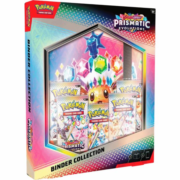 Pokemon Scarlet & Violet: Prismatic Evolutions Binder Collection - Shipping 1/17/25