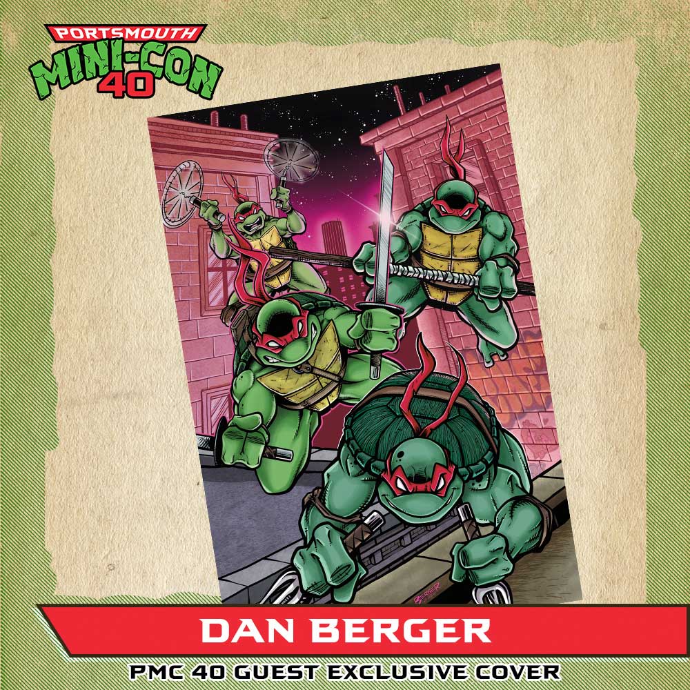 TEENAGE MUTANT NINJA TURTLES #1 (DAN BERGER PMC40 EXCLUSIVE VARIANT)