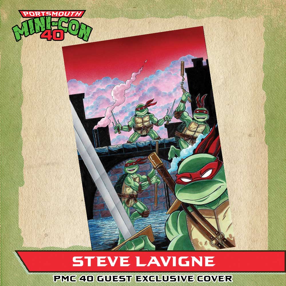 TEENAGE MUTANT NINJA TURTLES #1 (STEVE LAVIGNE PMC40 EXCLUSIVE VARIANT)