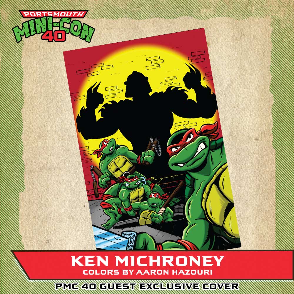 TEENAGE MUTANT NINJA TURTLES #1 (KEN MITCHRONEY (COLORED BY AARON HAZOURI) PMC40 EXCLUSIVE VARIANT)