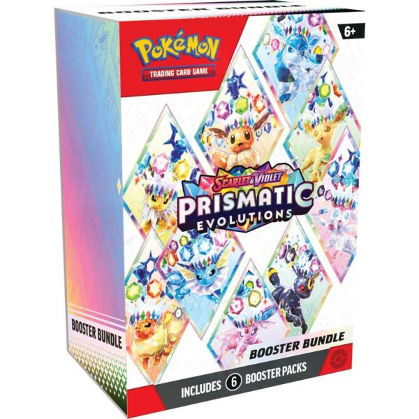 Pokemon Scarlet & Violet: Prismatic Evolutions Booster Bundle   - Shipping 3/7/25