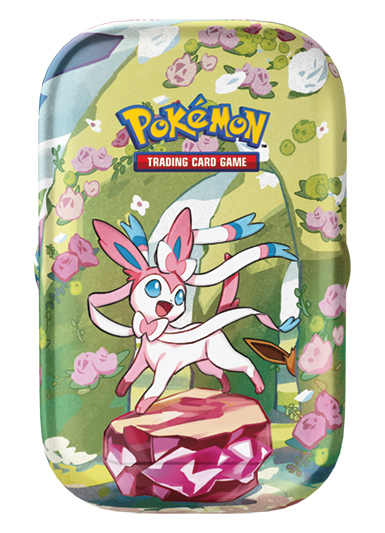 Pokemon Scarlet & Violet: Prismatic Evolutions Mini Tin – Shipping 2/7/25