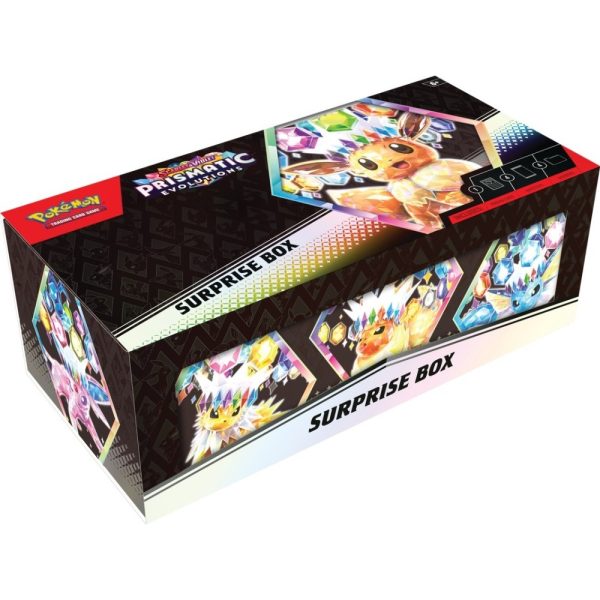 Pokemon Scarlet & Violet: Prismatic Evolutions Surprise Box - Shipping 2/7/25