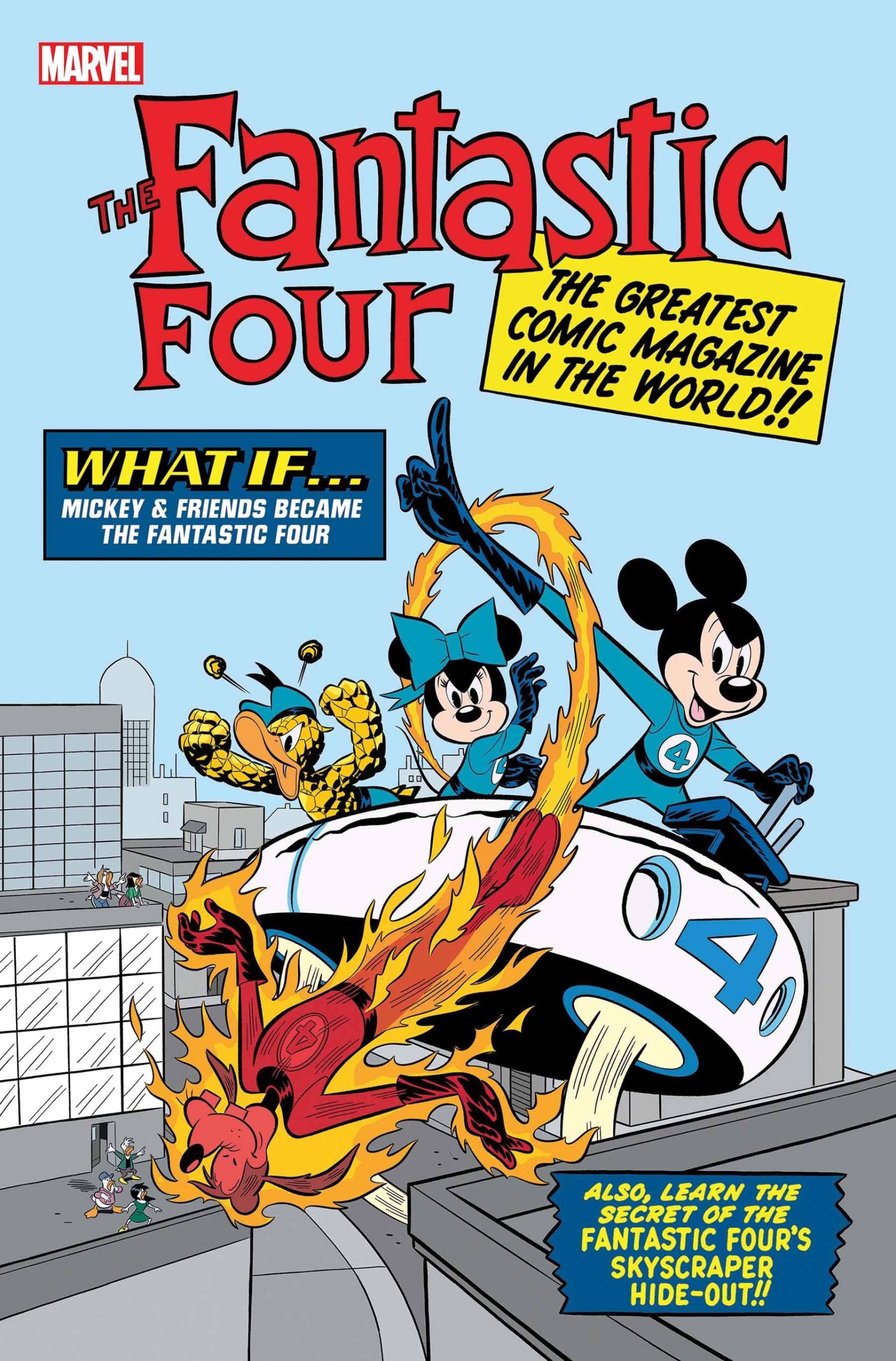 DISNEY 100 YEARS FANTASTIC FOUR #3 VARIANT (FANTASTIC FOUR #28: SHIPS 1/22/25)