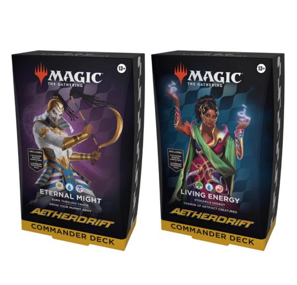 Magic the Gathering: AETHERDRIFT COMMANDER DECKS (Ships 2/6/25)