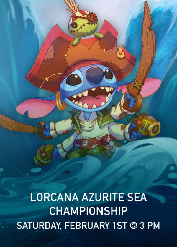 Lorcana Azurite Sea – Championship (Saturday, February 1st @ 3 PM)