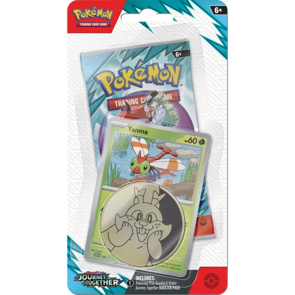 POKEMON SCARLET & VIOLET—JOURNEY TOGETHER: Checklane blister  - Shipping 3/24/25