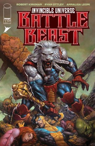 INVINCIBLE UNIVERSE BATTLE BEAST #1 (DAVD FINCH COVER B - Ships 4/23/25)