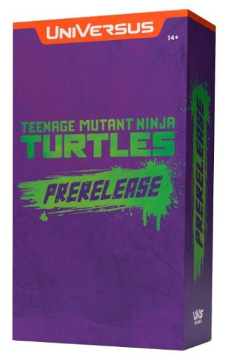 UNIVERSUS CCG: TEENAGE MUTANT NINJA TURTLES PRERELEASE KIT (Ships 8/15/25)