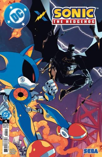 DC x Sonic the Hedgehog #4 (OF 5) (CVR A PABLO M COLLAR - Releases 6/25/2025)